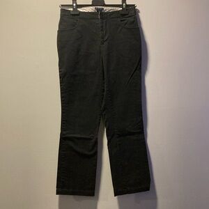 Gap Vintage Black Stretch Cotton Pants, Sz 4